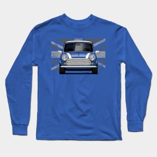 The coolest british car ever with Union Jack background Long Sleeve T-Shirt